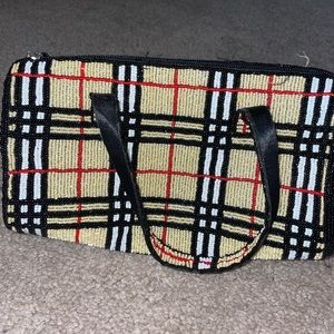Womens small beaded purse